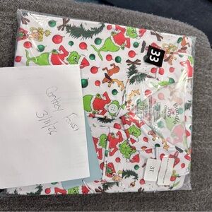 3T Bundle of Joy Grinch Jammies